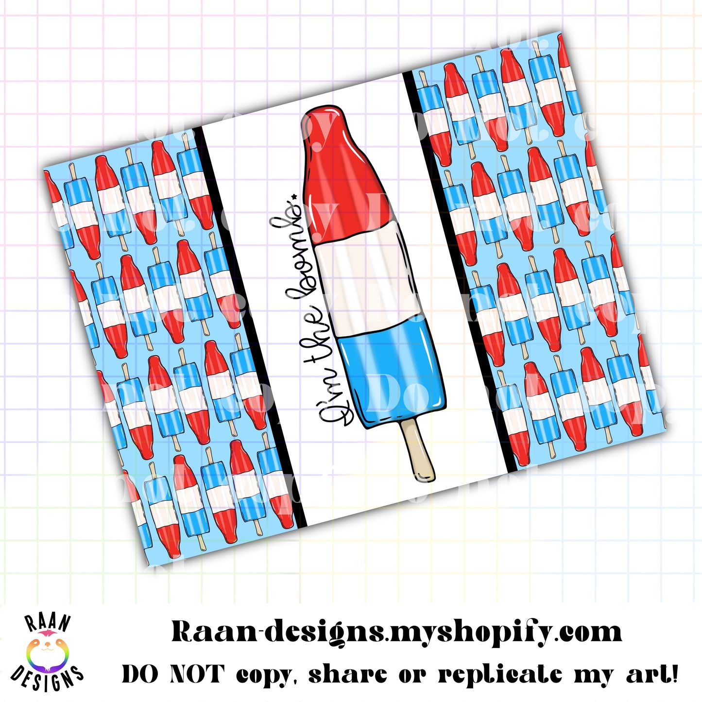 I'm The Bomb Firecracker Popsicle Tumbler