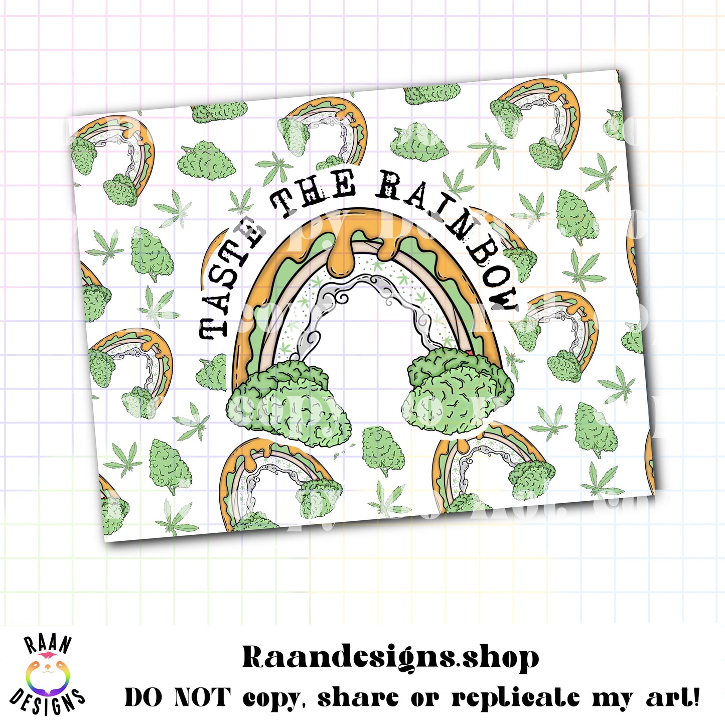 Weed Rainbow-Tumbler