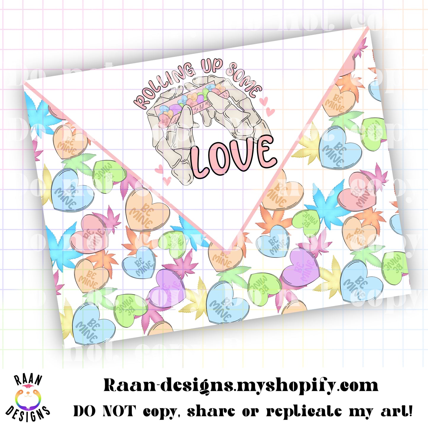 Rolling Up Some Love-Tumbler Wrap