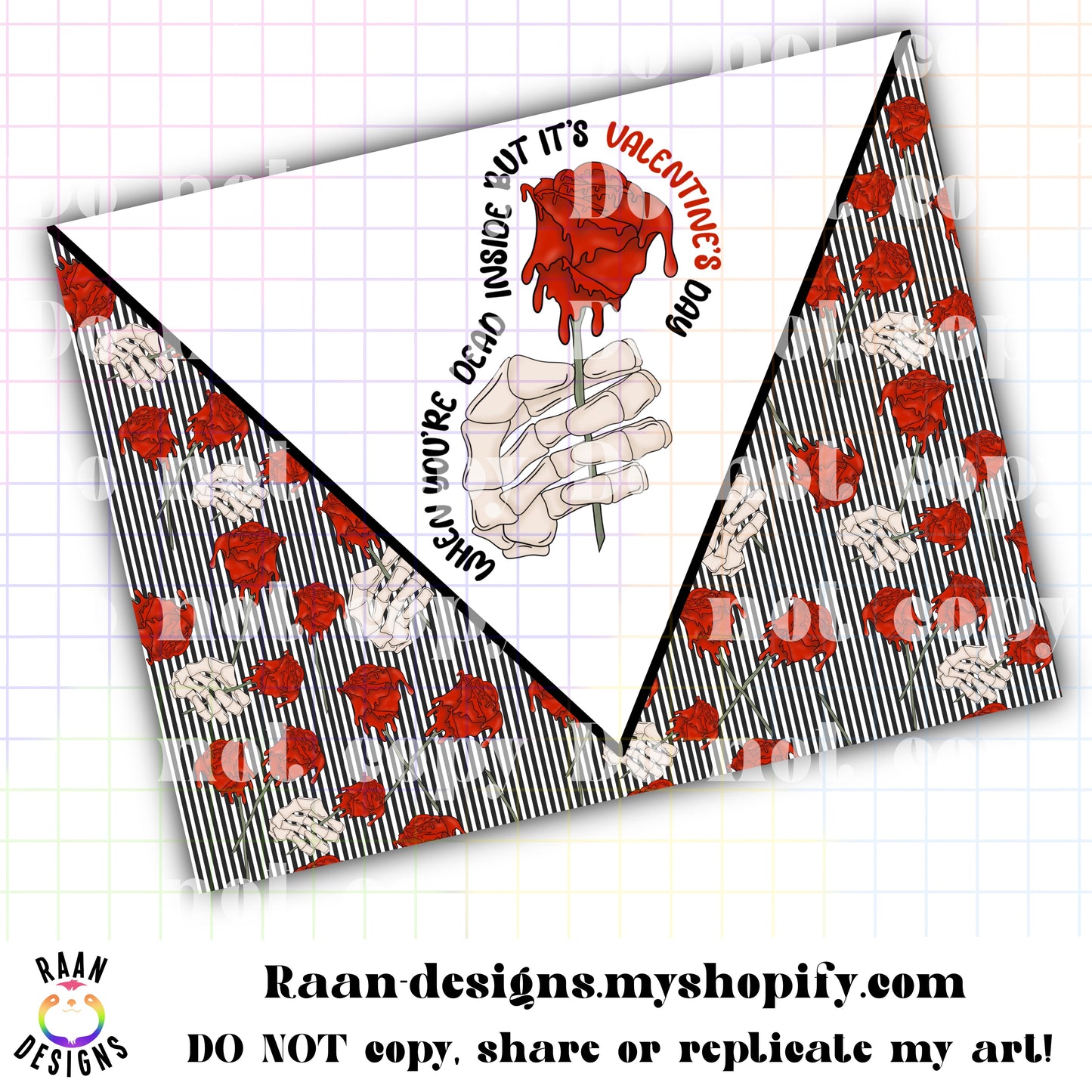 Dead Inside But It’s Valentines-Tumbler