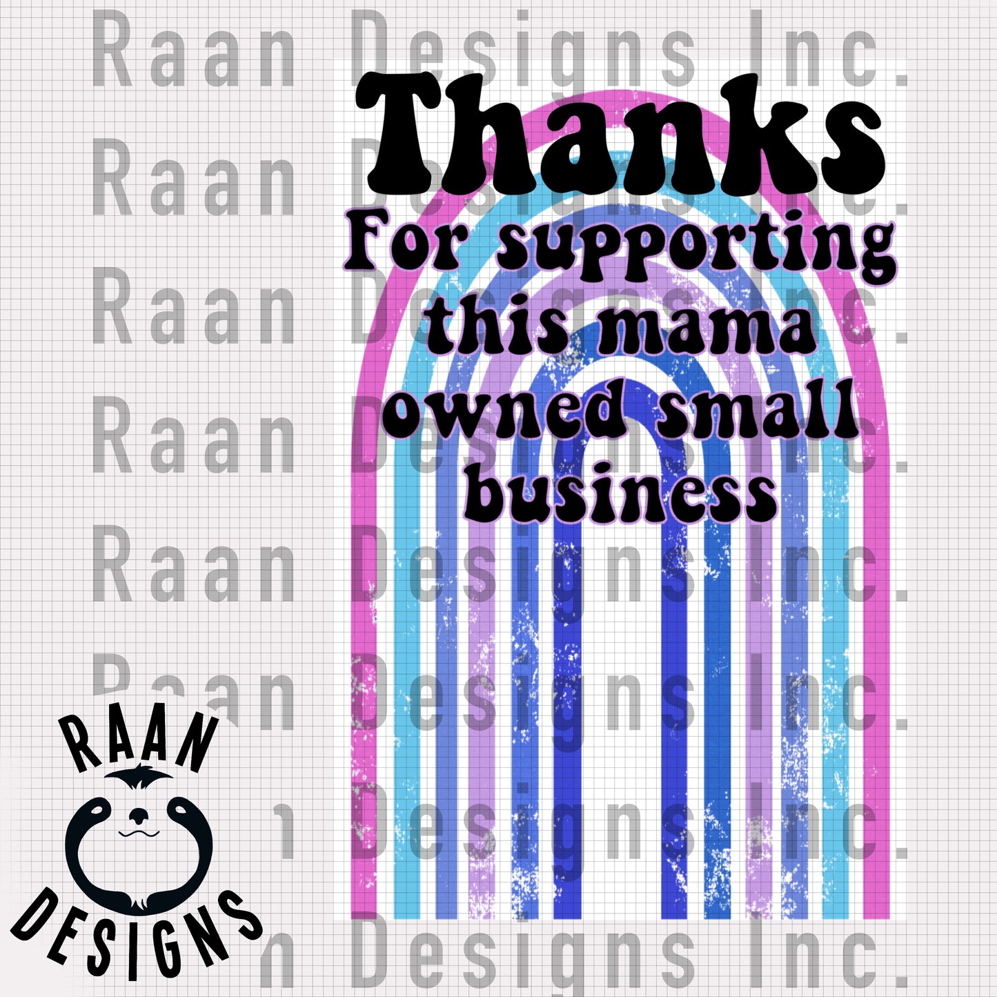 Rainbow Thank You