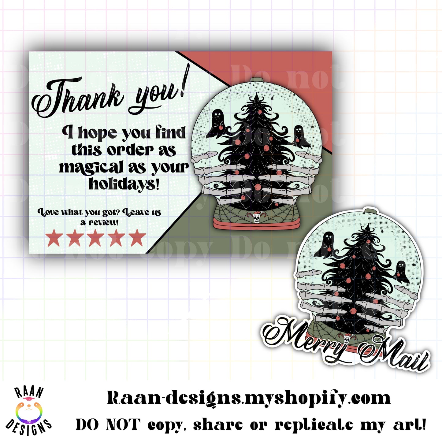 Spooky Snow Globe