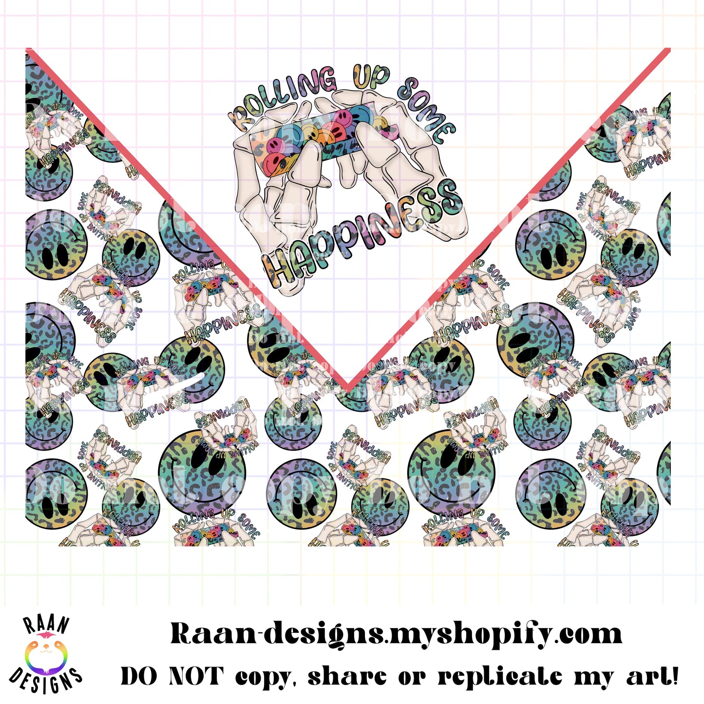 Rolling Up Happiness Tumbler