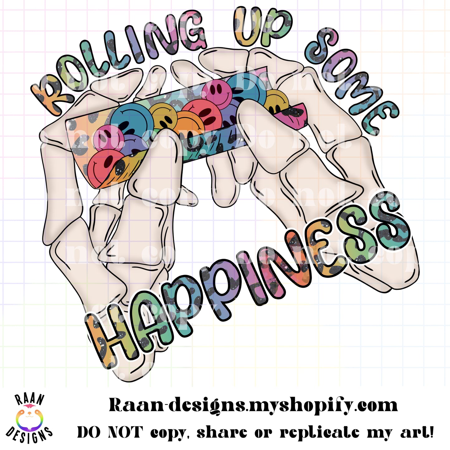 Rolling Up Happiness