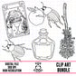 Practical Magic Outline-Clipart Bundle