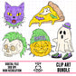 Edgy Halloween-Clipart Bundle