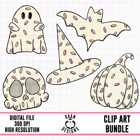 Spooky Sweet-Clipart Bundle