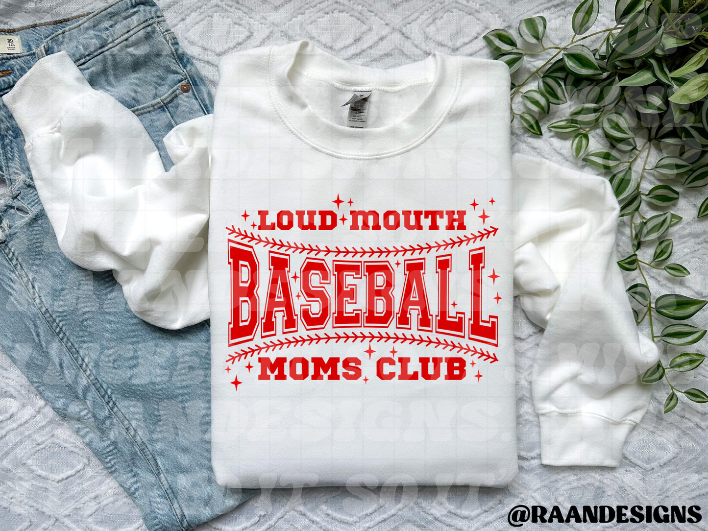 Loud Mouth Baseball Moms Club