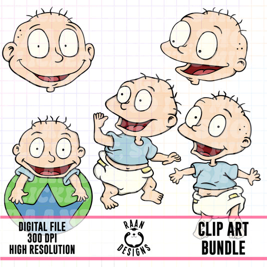 Tommy Clipart Bundle