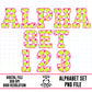 Pink Lime Pattern Alpha