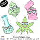Heart Glasses Weed-Elements