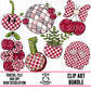Red Cherry Set 1-Clipart Bundle