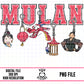 Mulan Charm