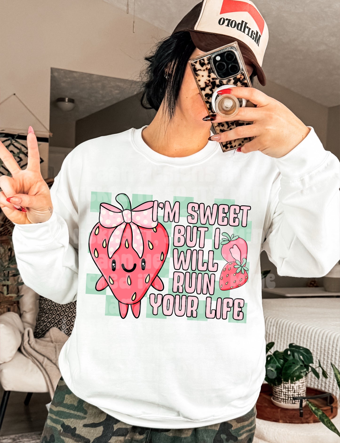 I’m Sweet I Will Ruin Your Life-PNG-Digital Design