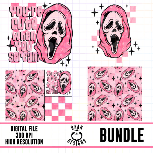 Cute When You Scream-Bundle