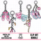 School Activity Charms-Clipart Bundle