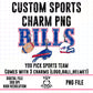 CUSTOM Sports Team Charm PNG