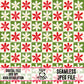 70’s Vintage Christmas Floral- Seamless Pattern