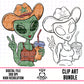 Good Vibes and Getting High-Clipart Bundle