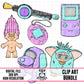90s Toys-Clipart Bundle