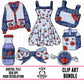 Blue Cherry Set 2-Clipart Bundle