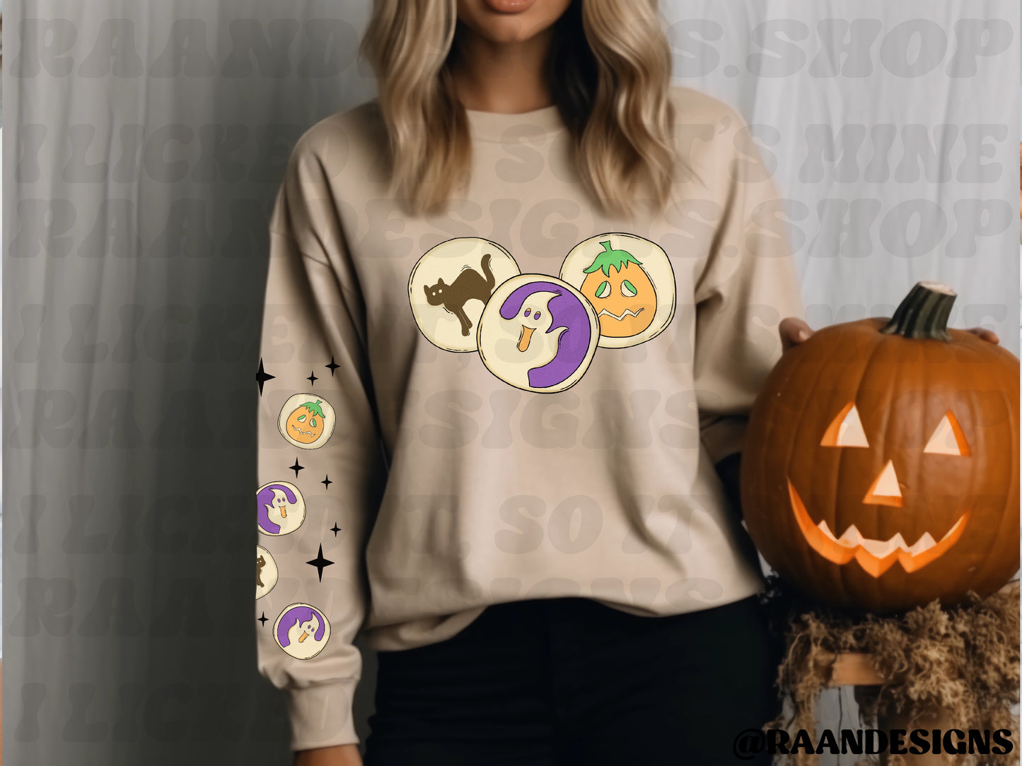 Halloween Cookies Sleeves