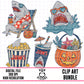 Jaws Summerween-Clipart Bundle
