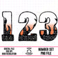 White Flame Number Set