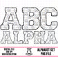 White Smiley Iridescent Alpha Set