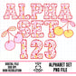 Pink Cherry Alpha Set