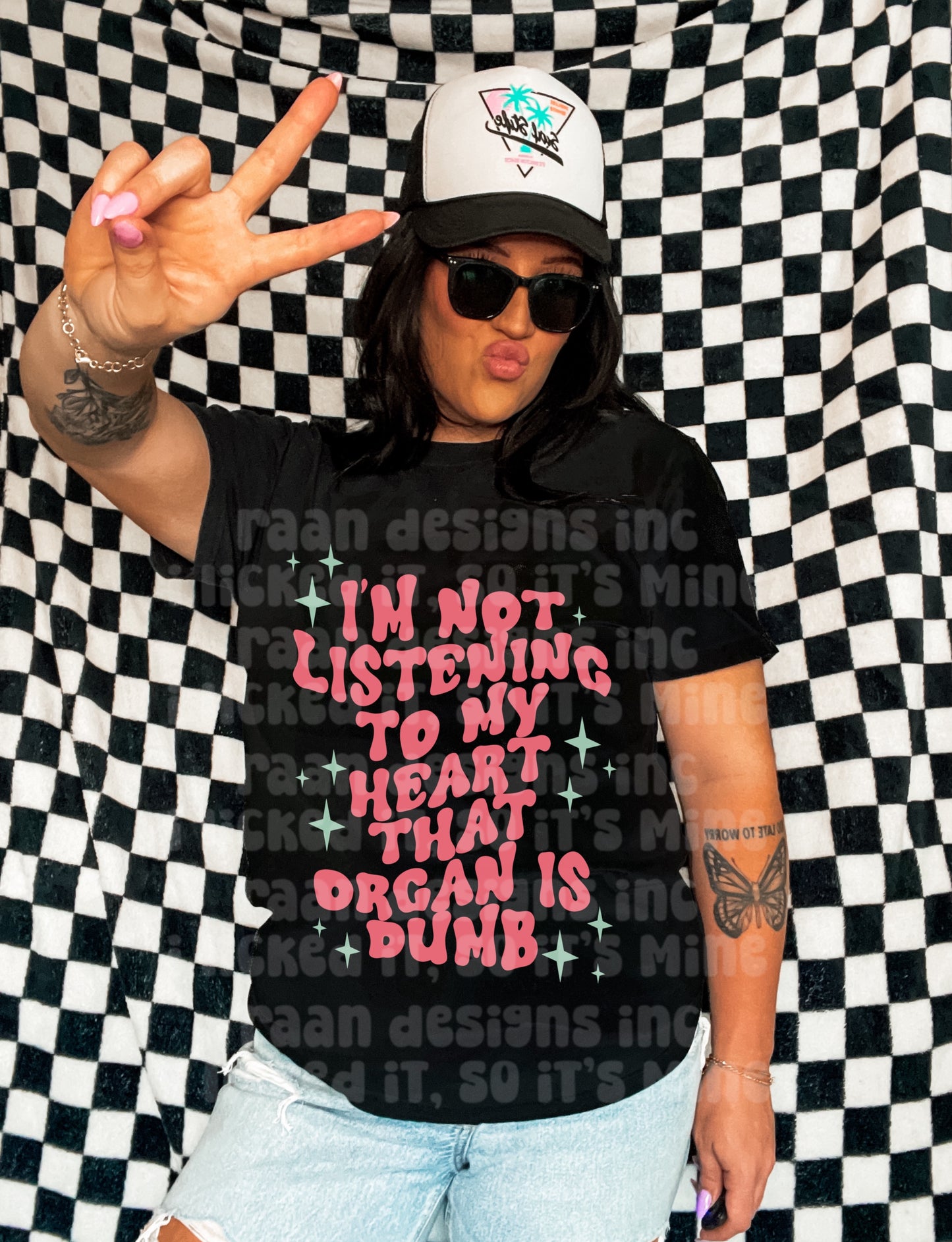 I’m Not Listening To My Heart-PNG-Digital Design