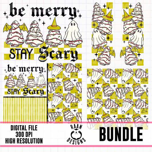 Be Merry Stay Scary-Green Bundle
