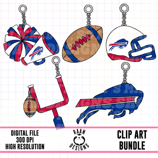 Chicago Bulls-Clipart Bundle
