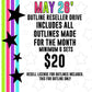May 2026 Outline Clipart Reseller Drive