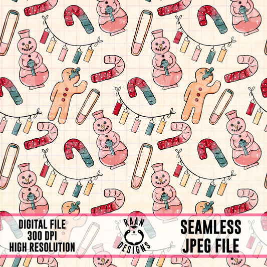 420 Christmas-Seamless