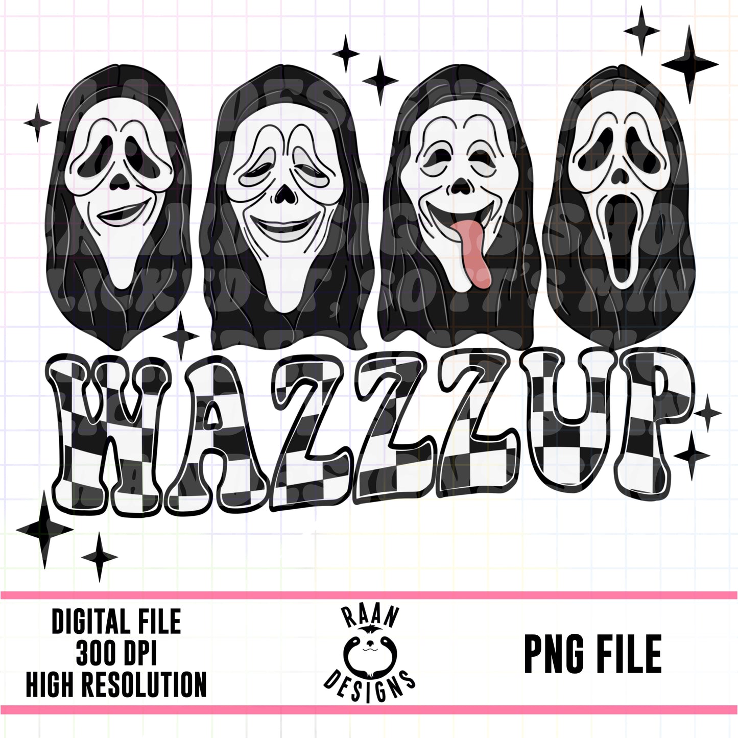 Wazzzup Ghost Face
