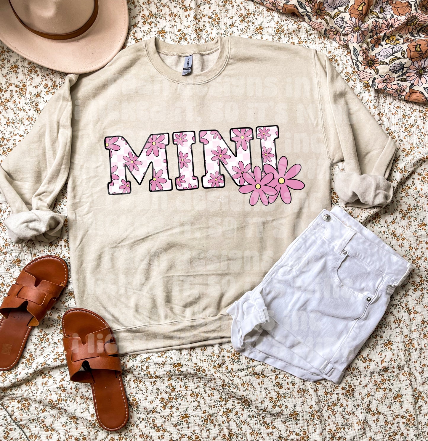 Mama and Mini Pink Floral