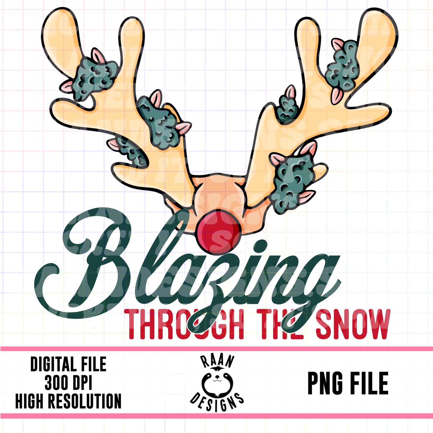 Blazing Through The Snow