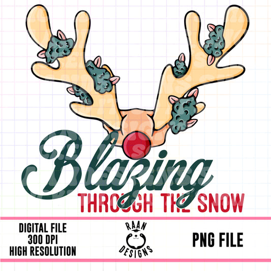 Blazing Through The Snow