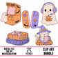 Cozy Gamer Halloween-Clipart Bundle