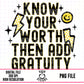 Add Gratuity