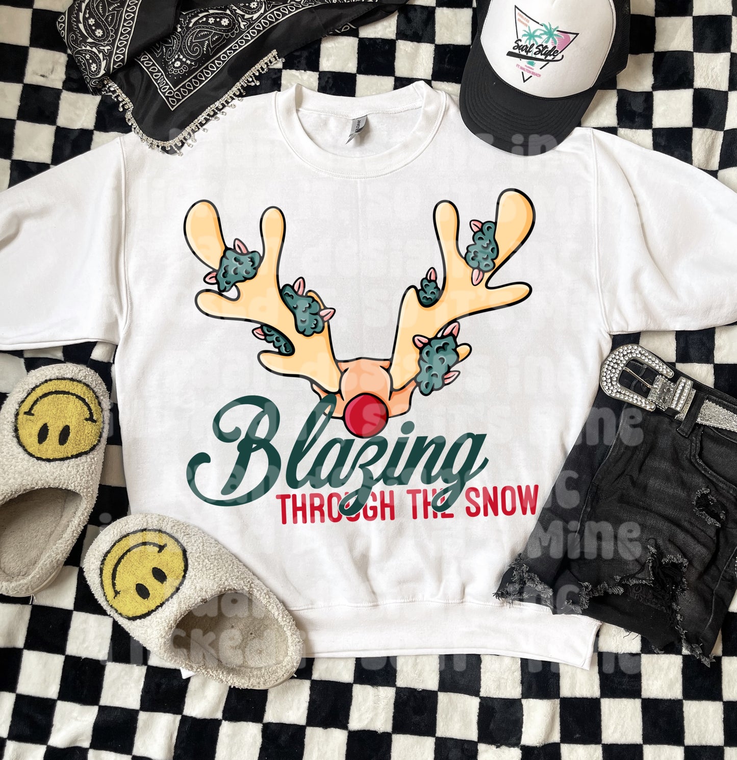 Blazing Through The Snow