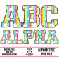 Rainbow Stars Alpha Set