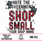 Hate The Government Shop Small-CUSTOM-Red