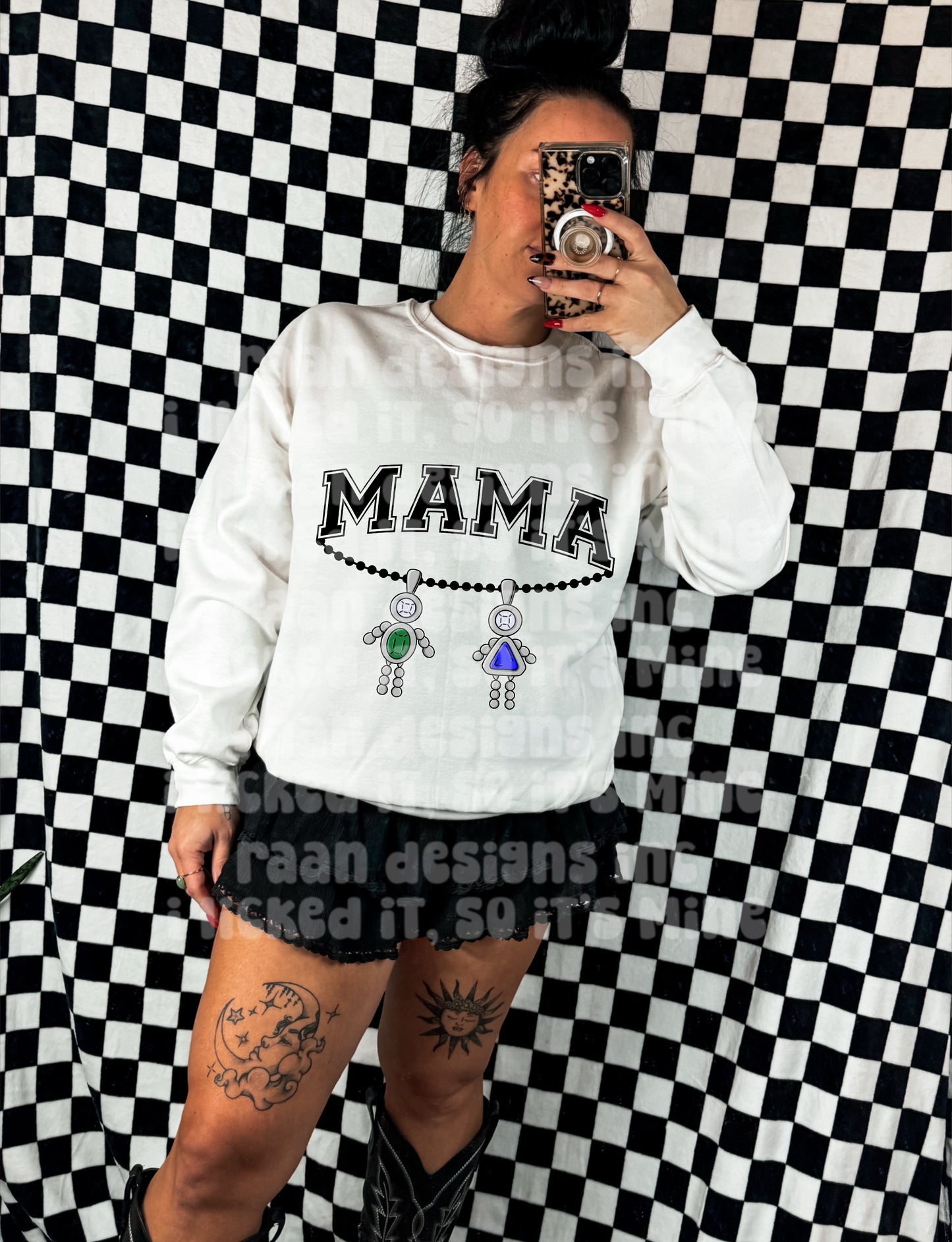 Custom Birthstone Mother’s Day Necklace