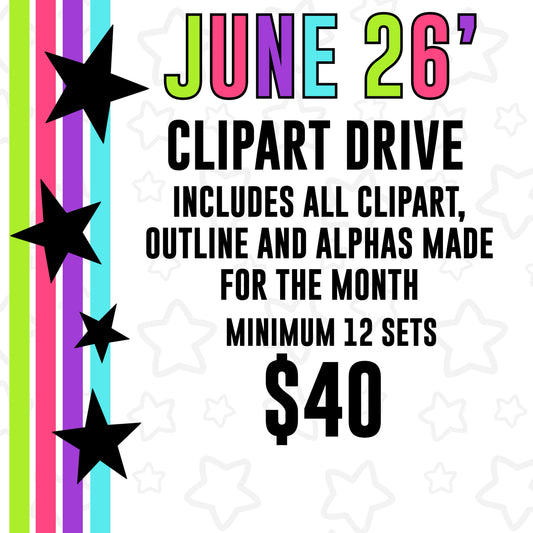 June 2026 Clipart Drive