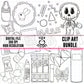 90s Outline Bundle