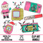 Nostalgic Christmas-Clipart Bundle