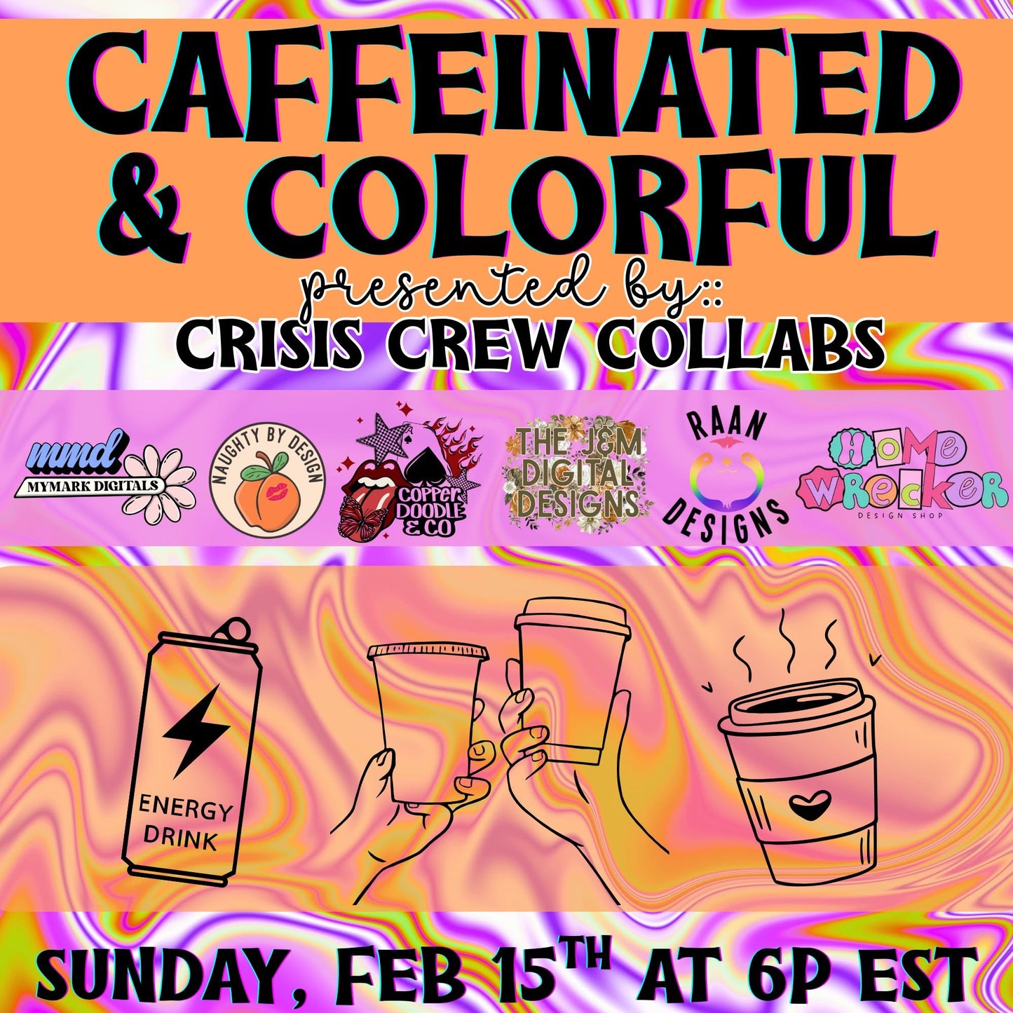 The Crisis Crew-February Caffiene Collab