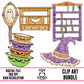 Thrift Halloween-Clipart Bundle